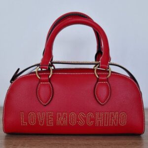 Borsa Stampa Croco Rosso - Love Moschino