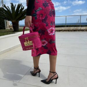 Borsa a mano Fucsia - Love Moschino